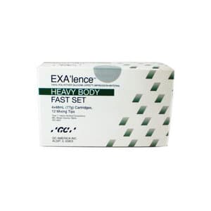 GC America EXA'lence VPES Impression Material, Heavy Body, Fast Set, 48 ml Cartridges, Refill with Tips, 4/Pkg, 137014 thumbnail 10