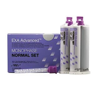 GC America EXA Advanced VPS Monophase Impression Material, Normal Set, 48 mL Cartridges, 2/Pk, 137118 thumbnail 7