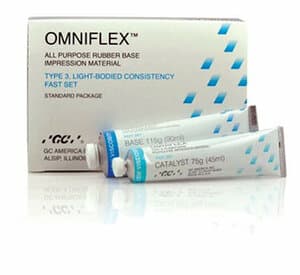 Omniflex All-Purpose Rubber-Base Impression Material, Standard Package, Fast Set, 1/Pk, 137301 thumbnail 6