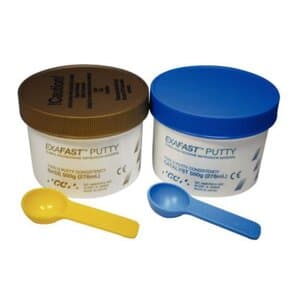 Exafast NDS VPS Impression Material Putty Kit, Fast Set, Green, 2 x 500 g Jars (Base & Catalyst), 1/Pk, 137307 thumbnail 20