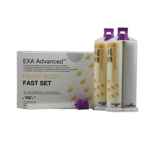 GC America EXA Advanced VPS Heavy Body Fast-Set Impression Material, 48 mL Cartridges, 8/Pk, 138110 thumbnail 7