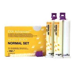 EXA Advanced VPS Heavy Body Normal Set Impression Material Value Pack, 8 x 48 mL Cartridges with 24 Mixing Tips, 138116 thumbnail 7