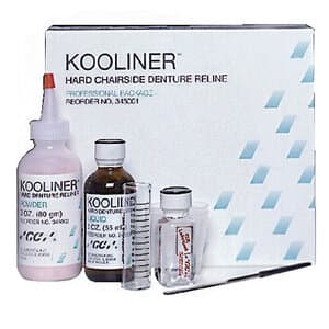 Kooliner Hard Denture Reline Material, Professional Package (3 oz Powder, 2 oz Liquid, Accessories), 345001 thumbnail 19