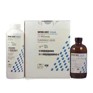 GC America Nature-Cryl Pour Denture Base & Repair Resin, COE-LOR Moderate, 1:1 Package (1 lb Powder + 300 mL Liquid), 349834 thumbnail 6