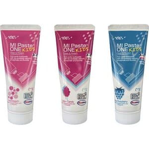 MI Paste ONE Kids Toothpaste, Assorted Flavors (Bubblegum, Blue Raspberry, Cotton Candy), 46g/35mL Tube, 10/Box, 437120 thumbnail 7