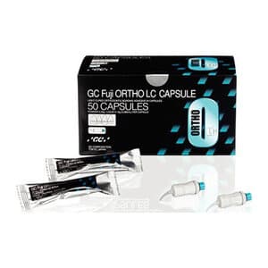 GC Fuji Ortho LC Light-Cure Resin Reinforced Glass Ionomer Orthodontic Cement, Capsule Refill, 50/Pk, 439450 thumbnail 10