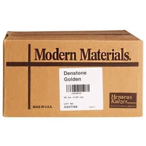 Kulzer Modern Materials Denstone Golden Model Stone, Type III, 25 lb Box, 50046175 thumbnail 5