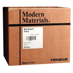 Kulzer Die-Keen Ivory Type V Die Stone, 25 lb Carton, #50046615 thumbnail 6