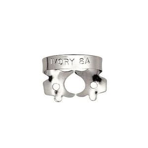 Ivory Rubber Dam Clamp #8A, Winged, Stainless Steel, for Molars, 1 Each, 50057336 thumbnail 6