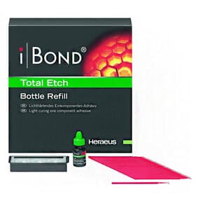 Kulzer iBOND Total Etch Bonding Agent, Light-Cure, Etch & Rinse 2-Step, Bottle Refill, 4 mL, 50 Application Tips, 66040094 thumbnail 7