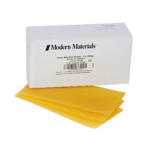 Kulzer Modern Materials Yellow Bite Wax Sheets, 5 lb Box, 50093654 thumbnail 9