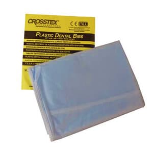 Crosstex Patient Barrier Apron, Plastic, Waist Length, 27" x 30", Blue, 1/Pk, NP3BL thumbnail 12