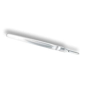 Bard-Parker Surgical Blade Handle #9, Metal, Fits Blades 10-15, Each - BD Bp Blade Handle #9 Metal Fits Blades 10-15 Ea - Image 1