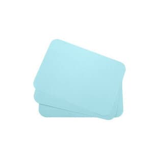 Crosstex Bracket Heavyweight Paper Tray Covers, Ritter Size B, 8.5" x 12.25", Aqua, 1000/Box, FBAQ thumbnail 12