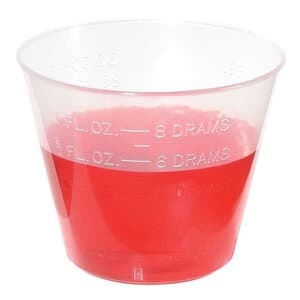 Crosstex Medicine Mixing Cups, 1 oz, Clear, Latex-Free, 100/Pk, CX1 thumbnail 7