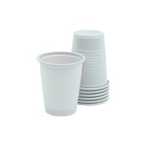 Crosstex Advantage Plastic Cups, 5 oz, White, 1000/Case, CXAWH thumbnail 2
