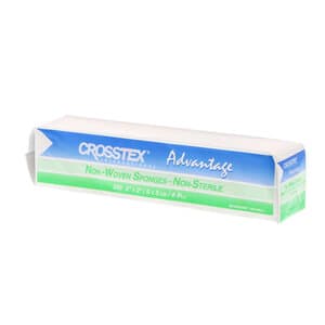 Crosstex Premium Non-Woven Sponges, 2" x 2", 4-Ply, Non-Sterile, 5000/Case, ENCNW thumbnail 4