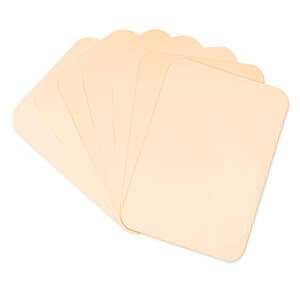 Crosstex Ritter B Paper Tray Cover Liners, 8.5" x 12.25", Peach, 1000/Case, FBPE thumbnail 5