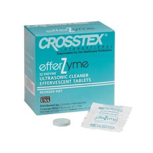 Crosstex EfferZyme Enzymatic Effervescent Cleaning Tablets, Spearmint, 52/Box, JET thumbnail 16