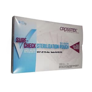 Crosstex Sure-Check Self-Sealing Sterilization Pouches, 12" x 15", 100/Box, SCL12152 thumbnail 12