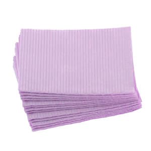 Crosstex Sani-Tab Chain-Free Patient Towels, 2-Ply Tissue/1-Ply Poly, Dusty Rose, 13" x 19", 400/Case, WEXDRT thumbnail 8