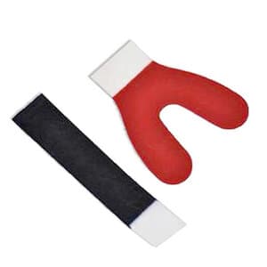 Crosstex Articulating Paper, Red/Blue Horseshoe, 6 Books - ARTICULATING PAPER RED/BLUE HORSESHOE 6 BOOKS - Image 1