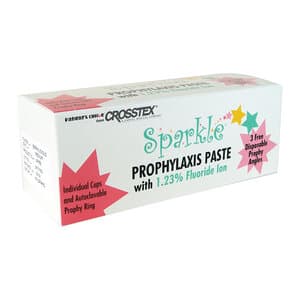 Sparkle Prophy Paste with Xylitol, Medium Grit, Cherry Flavor, Unit Dose Cups, 200/Box, UPMCH thumbnail 9