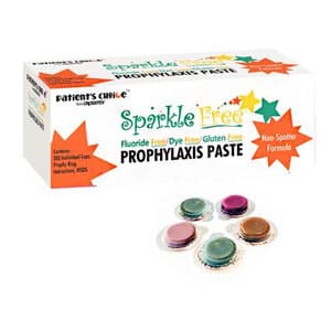 Sparkle FREE Prophy Paste, Coarse Grit, Fruity Flavor, Fluoride-Free, Dye-Free, Gluten-Free, with Xylitol, Unit Dose Cups, 200/Box, UPSFCF thumbnail 9