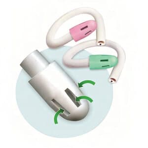Crosstex Comfort Plus Premium Saliva Ejectors, White/Green Tip, Mint Scented, Non-Latex, 100/Bag, ZWGCPM thumbnail 13