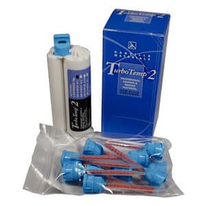 Turbo Temp 2 Temporary Crown & Bridge Resin, Shade A1 - TURBO TEMP 2 #A1 . - Image 1