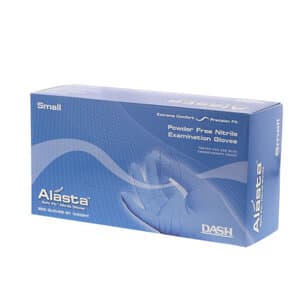 Alasta 200 Nitrile Exam Gloves, Powder-Free, Non-Sterile, Small, Violet Blue, 200/Box, ALS200S thumbnail 6