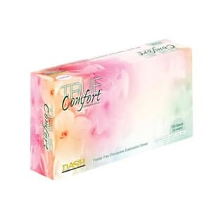 True Comfort Chloroprene Exam Gloves, X-Small, Powder-Free, Non-Sterile, Green, 100/Box, TC100XS thumbnail 11