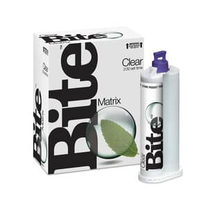 Clear Bite VPS Bite Registration Material, Flexible, Peppermint, 48 mL Cartridge Refill, 2/Pk, SPD1104 thumbnail 11