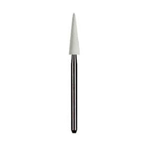 Dedeco White Arkansas Stone, FG (Friction Grip) 1/16" Shank, Shape 138 (CN1) Tapered Pointed Cone, Aluminum Oxide, 12/Box, 4723 thumbnail 14