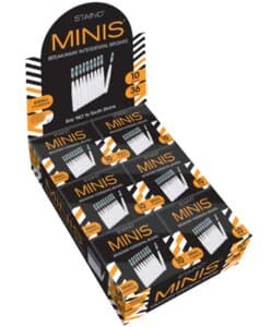 StaiNo® Minis Interdental Brushes, Microfine, 2.0 mm, Display Box of 36 Packs (10 Brushes Each), S5690 thumbnail 3
