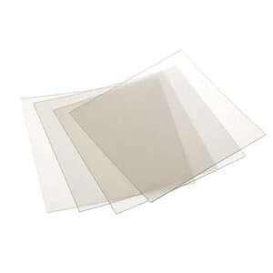 Keystone Pro-Form Coping Material, .040" (1.0mm) Thick, Cloudy Polypropylene Sheets, 5" x 5", 25/Pkg, 9613630 thumbnail 5