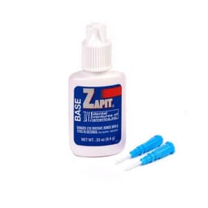 Zapit® Block Out Material – Base, Light Red/Pink, 9.4 g Bottle with 2 Tips thumbnail 2
