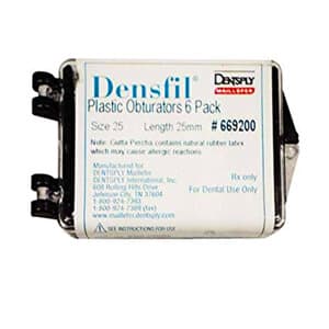 Densfil Plastic Obturators, Refill, 25 mm, #25, Red, 6/Pk, 669200 thumbnail 14