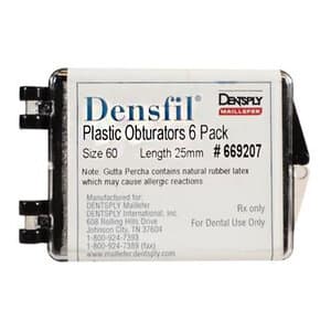 Densfil Plastic Obturators, Size #60, 25mm, Blue, 6/Pack, 669207 thumbnail 12