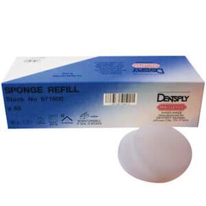 Endo Clean Stand Sponge Refill, Oval, White, 25/Pk, 671600 thumbnail 10