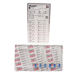 Dentsply Maillefer READYSTEEL K-File, #30 (Blue), 25mm, Sterile, 6/Pack, 6843025 thumbnail 13