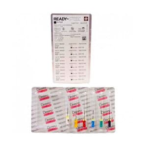Dentsply Maillefer READYSTEEL K-File, Stainless Steel, Sterile, 31mm, #15-40 Assorted, 6/Pk, 6844028 thumbnail 12