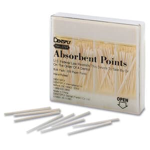 Dentsply Sirona Maillefer Absorbent Paper Points, Coarse, .02 Taper, Standard Size, Hand-Rolled, Non-Sterile, Bulk Pack, 200/Pk, 670156 thumbnail 6