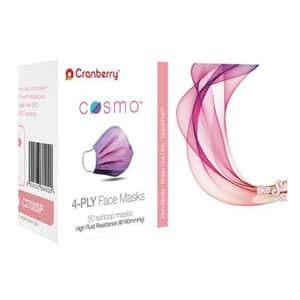 Cranberry Cosmo Procedure Face Mask, ASTM Level 3, Stellar Purple, 50/Box, C2700SP thumbnail 16