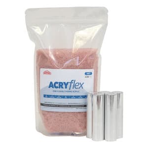 Snow Rock AcryFlex Semi-Flexible Denture Resin, Clear #0, 1 kg (2.2 lb) Bag thumbnail 3