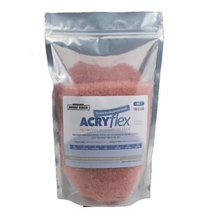 AcryFlex Semi-Flexible Denture Resin, Dark Pink #8A, 1 kg (2.2 lb) Bag thumbnail 3