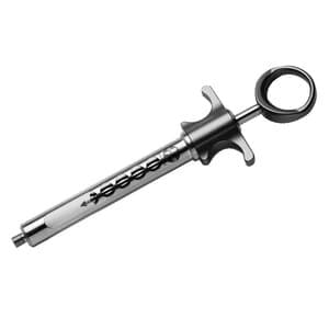 Septodont Standard Gold Aspirating Syringe, 1.8 mL, Standard Plunger with Large Thumb Ring - Septodont Standard Gold Syringe - Image 1
