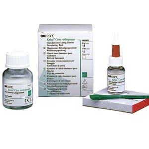 3M (Solventum) Ketac Cem Radiopaque Permanent Glass Ionomer Luting Cement Intro Kit, 33 g Powder/12 ml Liquid, 37201 thumbnail 16