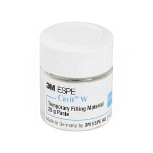 Cavit-W Temporary Filling Material, Medium Set, White, 28 g Jar, 1/Pk, 44130 thumbnail 14