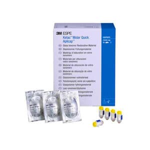 3M (Solventum) Ketac Molar Quick Aplicap Glass Ionomer Restorative, Shade A3, Refill, 50 Capsules, 56364 thumbnail 11